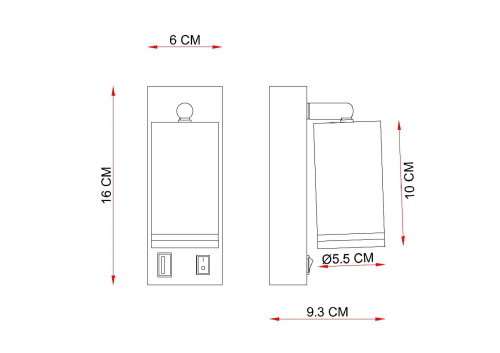 Спот Arte Lamp Imai A2364AP-1BK изображение в интернет-магазине Cramer Light фото 2