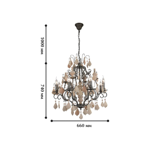 Подвесная люстра Favourite Albero 1763-8P изображение в интернет-магазине Cramer Light фото 2