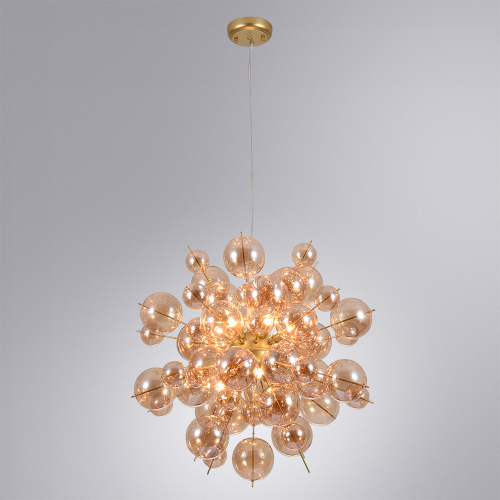 Подвесная люстра Arte Lamp Molecule A8313SP-9GO изображение в интернет-магазине Cramer Light фото 2