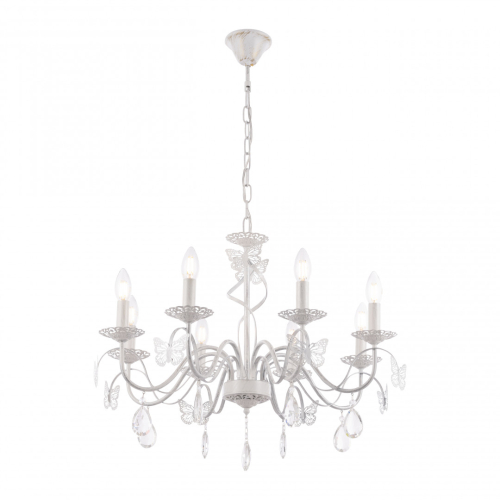 Подвесная люстра Arte Milano 346179/8 WT+SL изображение в интернет-магазине Cramer Light