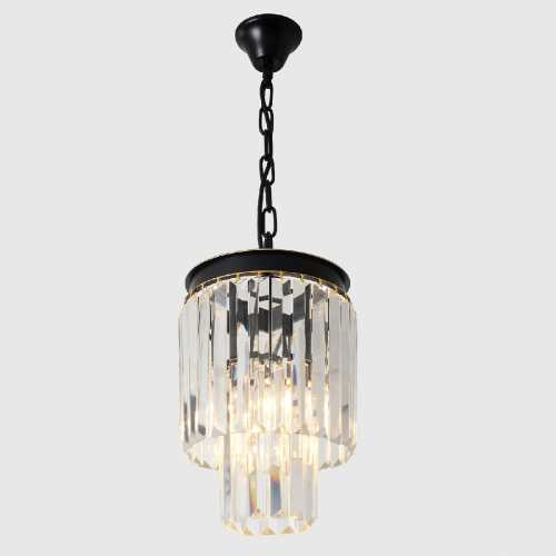 Подвесной светильник Crystal Lux MAXIME SP1 BLACK изображение в интернет-магазине Cramer Light фото 3