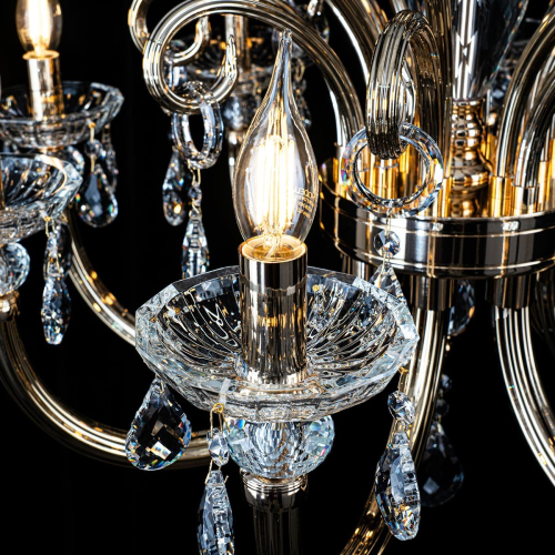 Подвесная люстра Modelux ML.7141.8P изображение в интернет-магазине Cramer Light фото 5