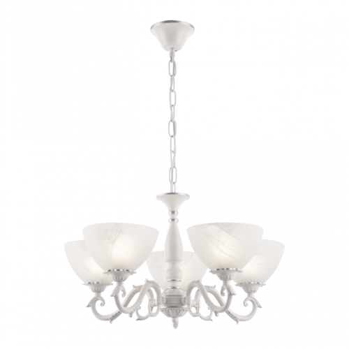 Подвесная люстра Arte Milano 340518/5 WT+SL изображение в интернет-магазине Cramer Light
