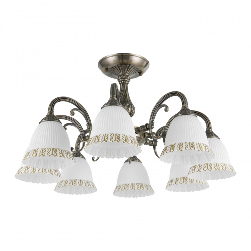Потолочная люстра Arte Milano 347410/8 AB изображение в интернет-магазине Cramer Light фото 9