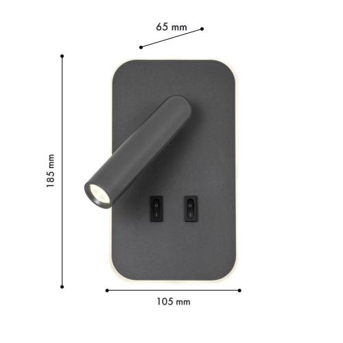 Спот Favourite Bedside 4499-2W изображение в интернет-магазине Cramer Light фото 2