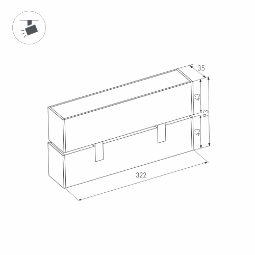 Светильник на шине Arlight 026975 изображение в интернет-магазине Cramer Light фото 4