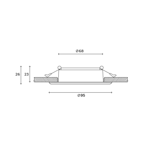 Точечный светильник Hesby Lighting Helsingborg HSBL_0204 изображение в интернет-магазине Cramer Light фото 6