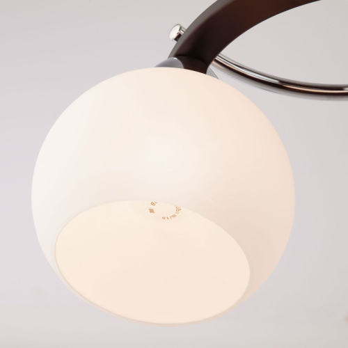 Потолочный светильник Eurosvet 9654/5 хром/черный 00000065865 изображение в интернет-магазине Cramer Light фото 2