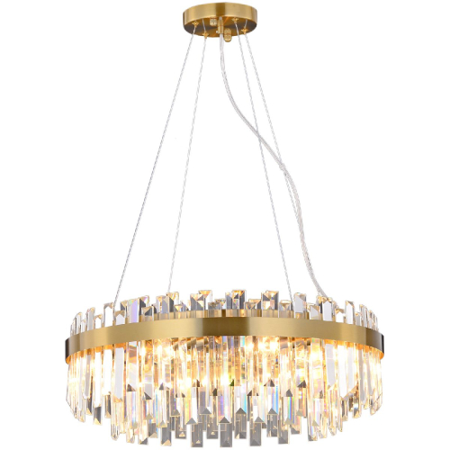 Подвесная люстра Illumico IL5189-8PLS-29 BRASS MIRAGE изображение в интернет-магазине Cramer Light фото 2