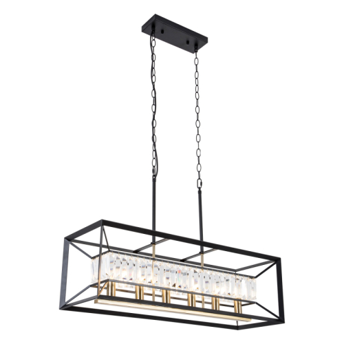 Подвесная люстра Lussole Loft Carrollton LSP-8740 изображение в интернет-магазине Cramer Light