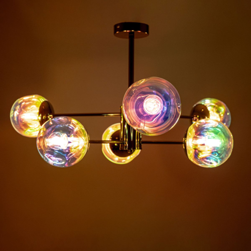 Люстра на штанге Freya Hubble FR5223PL-06CH изображение в интернет-магазине Cramer Light фото 3