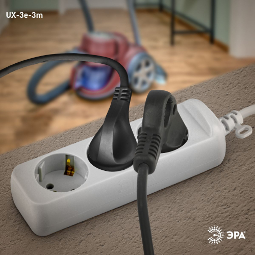Удлинитель электрический Эра UX-3e-3m Б0035750 дополнительное фото фото 3
