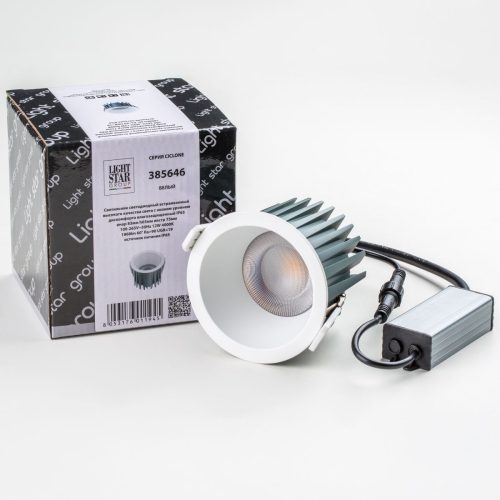 Встраиваемый светильник Lightstar Ciclone 385646 изображение в интернет-магазине Cramer Light фото 2