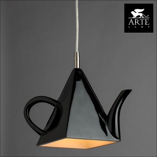 Подвесной светильник Arte Lamp Cafeteria A6604SP-1BK изображение в интернет-магазине Cramer Light фото 3