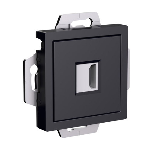 Розетка HDMI Systeme Electric AtlasDesign Карбон механизм ATN001080 дополнительное фото