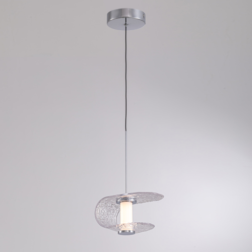 Подвесной светильник Delight Collection MD24020901-1A chrome/clear изображение в интернет-магазине Cramer Light фото 3