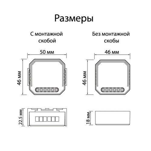 Wi-Fi реле Denkirs RL1002-SM изображение в интернет-магазине Cramer Light фото 2