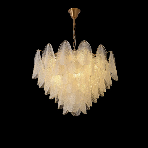 Подвесная люстра Crystal Lux EMILIA SP12 BRASS изображение в интернет-магазине Cramer Light фото 7