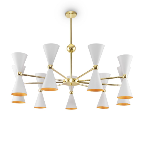 Подвесная люстра Maytoni Vesper MOD108PL-18WG изображение в интернет-магазине Cramer Light