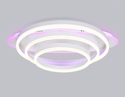 Потолочная люстра Ambrella Light Acrylica Disk FA8522 изображение в интернет-магазине Cramer Light фото 2