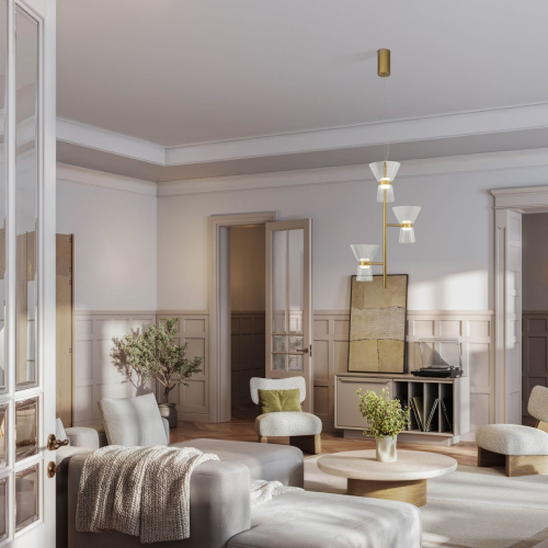 Подвесная люстра Mantra New York 9218 изображение в интернет-магазине Cramer Light фото 4