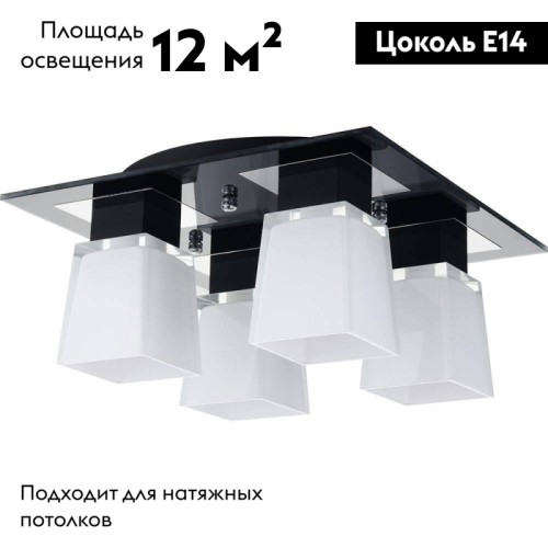 Потолочная люстра Lussole Lente LSC-2507-04 изображение в интернет-магазине Cramer Light фото 2