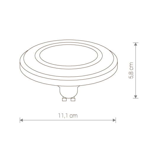 Лампа светодиодная Nowodvorski GU10 9W 4000K прозрачная 9214 изображение в интернет-магазине Cramer Light фото 2