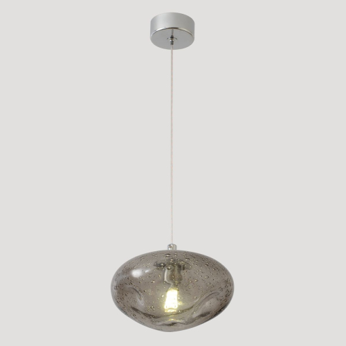 Подвесной светильник Crystal Lux FORMLESS SP1 SMOKE изображение в интернет-магазине Cramer Light фото 3