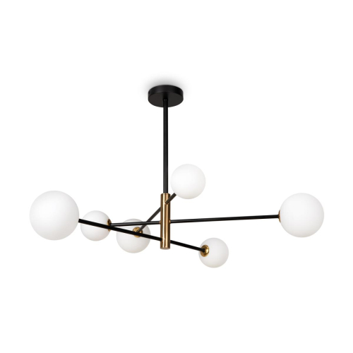 Люстра на штанге Freya Sphirity FR5376CL-06B изображение в интернет-магазине Cramer Light фото 3