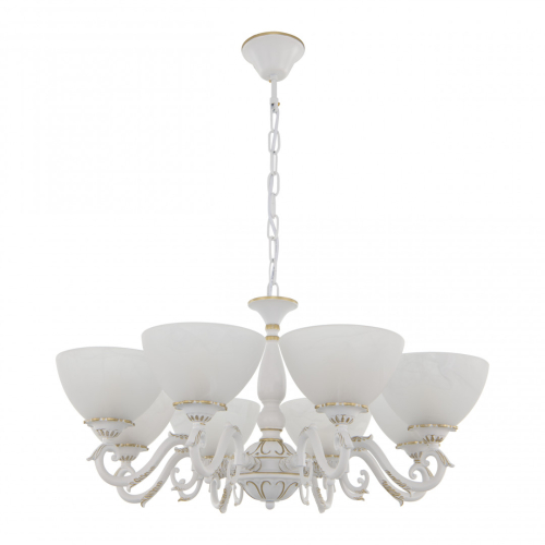 Подвесная люстра Arte Milano 340518/8 WT+G изображение в интернет-магазине Cramer Light фото 3