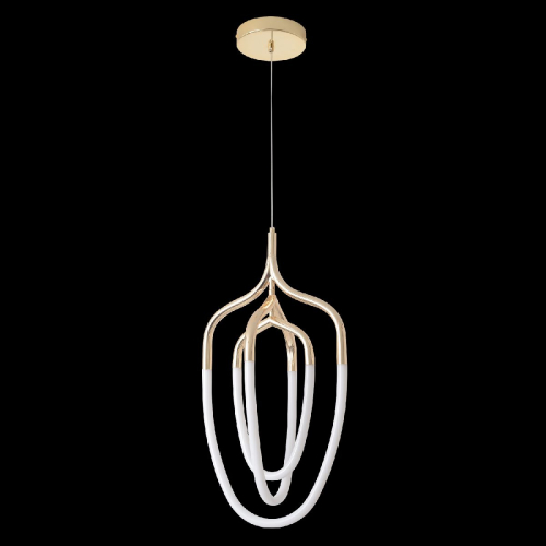 Подвесной светильник Crystal Lux PERA SP50W LED GOLD изображение в интернет-магазине Cramer Light фото 2