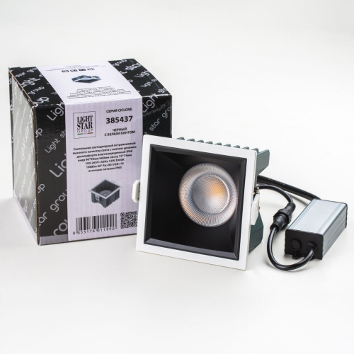 Встраиваемый светильник Lightstar Ciclone 385437 изображение в интернет-магазине Cramer Light фото 2