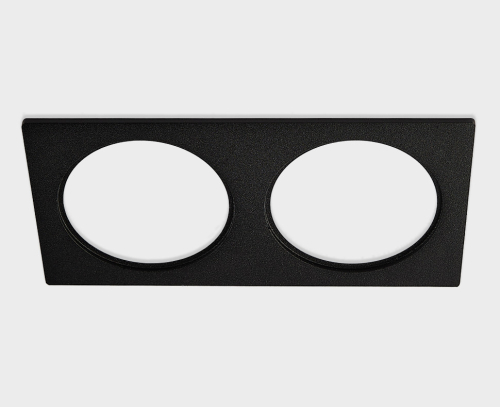 Двойная рамка Italline IT08-8034 black изображение в интернет-магазине Cramer Light
