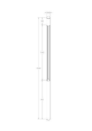 Парковый светильник Maytoni Mill O427FL-L30GF3K дополнительное фото фото 2