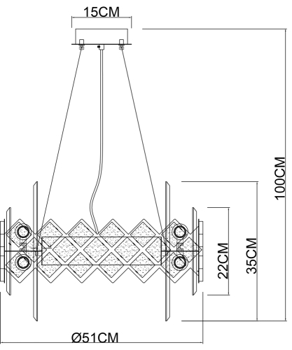 Подвесная люстра Arte Lamp Amelia A1039SP-10BK изображение в интернет-магазине Cramer Light фото 5