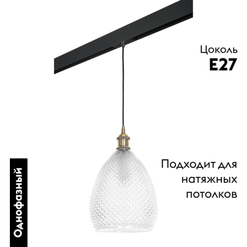 Трековый светильник Lightstar Genni PRO798021 (798021+595007) изображение в интернет-магазине Cramer Light фото 2