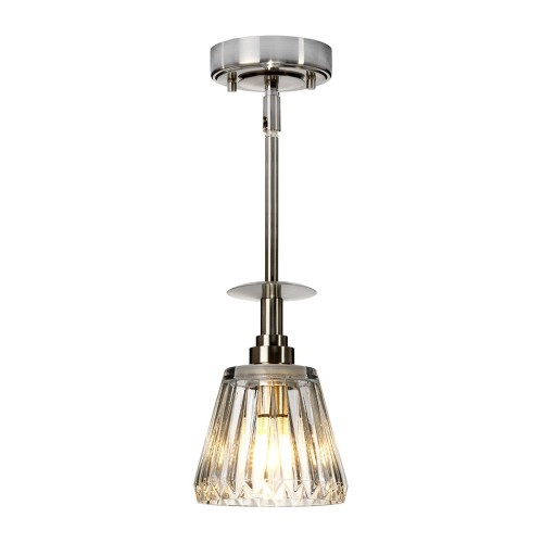 Подвесной светильник Elstead Lighting Agatha BATH-AGATHA1P-BN изображение в интернет-магазине Cramer Light