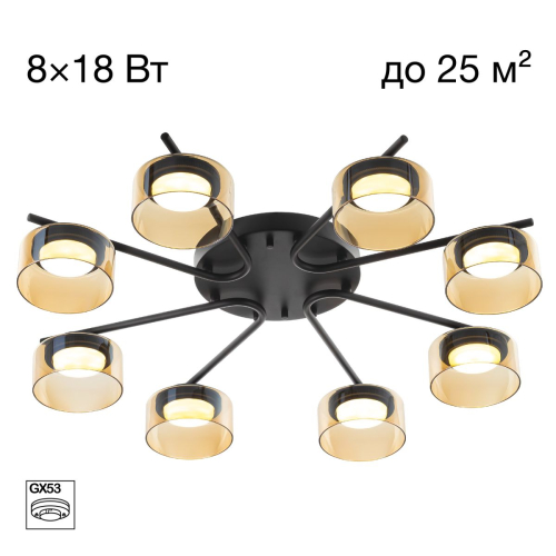 Потолочная люстра Citilux Espace CL243181 изображение в интернет-магазине Cramer Light