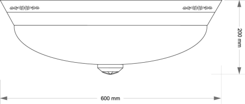 Потолочный светильник Kutek Bellagio BEL-PL-3 (P) изображение в интернет-магазине Cramer Light фото 2