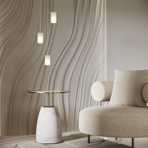 Подвесной светильник Eurosvet Marba 304052 алебастр / латунь a071586 изображение в интернет-магазине Cramer Light фото 3