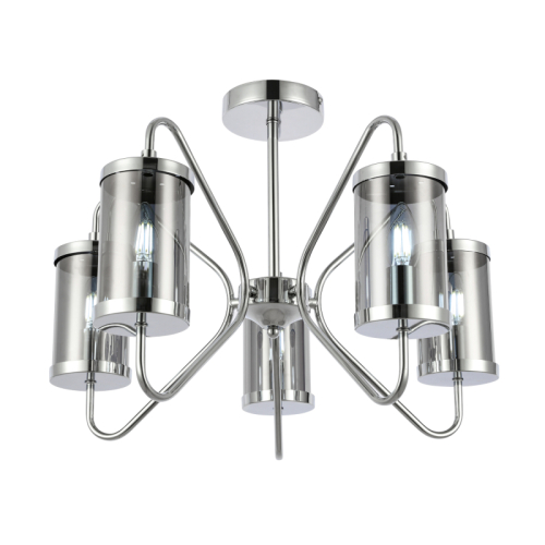 Потолочная люстра EVOLUCE VALIERI SLE102302-05 изображение в интернет-магазине Cramer Light