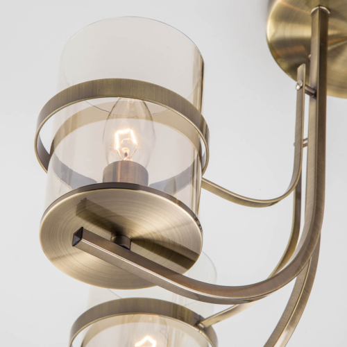 Потолочная люстра Eurosvet 60085/5 античная бронза изображение в интернет-магазине Cramer Light фото 3