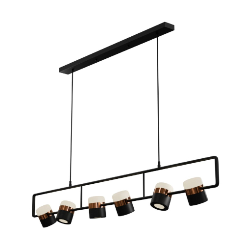 Подвесной светильник Lightera Rudolf LE114L-6B SMART изображение в интернет-магазине Cramer Light фото 2