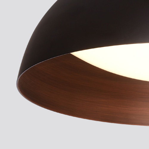 Потолочный светильник Delight Collection C019-400B black/copper изображение в интернет-магазине Cramer Light фото 2