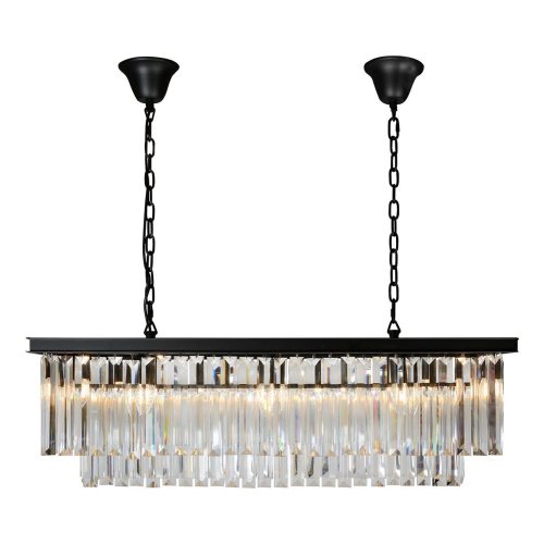 Подвесная люстра iLamp Triumph 6118-1000 BK изображение в интернет-магазине Cramer Light фото 4