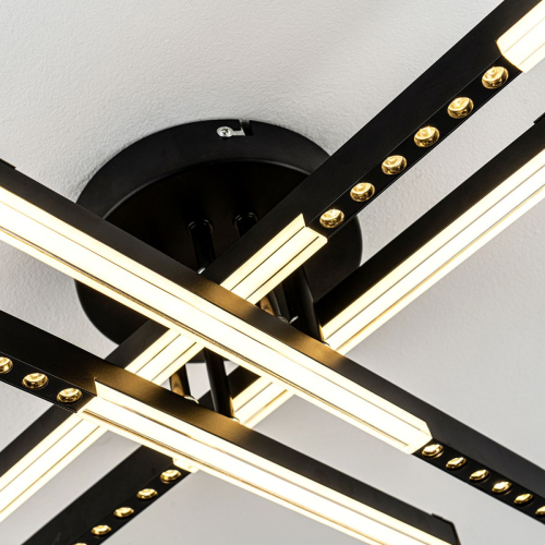 Потолочный светильник LED4U L5110-4 BK изображение в интернет-магазине Cramer Light фото 6