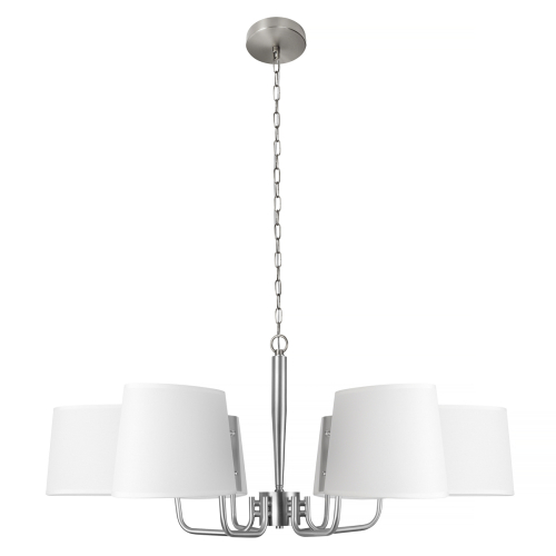 Подвесная люстра Loft IT Hilton 10527/6 Nickel изображение в интернет-магазине Cramer Light