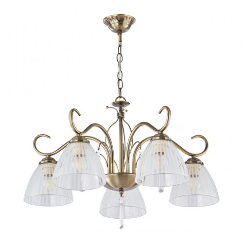 Подвесная люстра Arte Milano Amalfi 338656/5 AB изображение в интернет-магазине Cramer Light фото 3