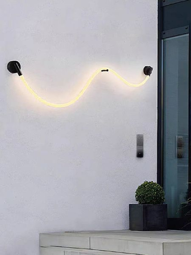Настенный светильник Lightera Tura LE103W-158BB STAINLESS изображение в интернет-магазине Cramer Light фото 8