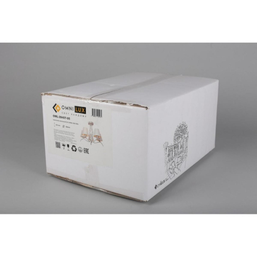 Потолочная люстра Omnilux Ugento OML-28407-05 изображение в интернет-магазине Cramer Light фото 9